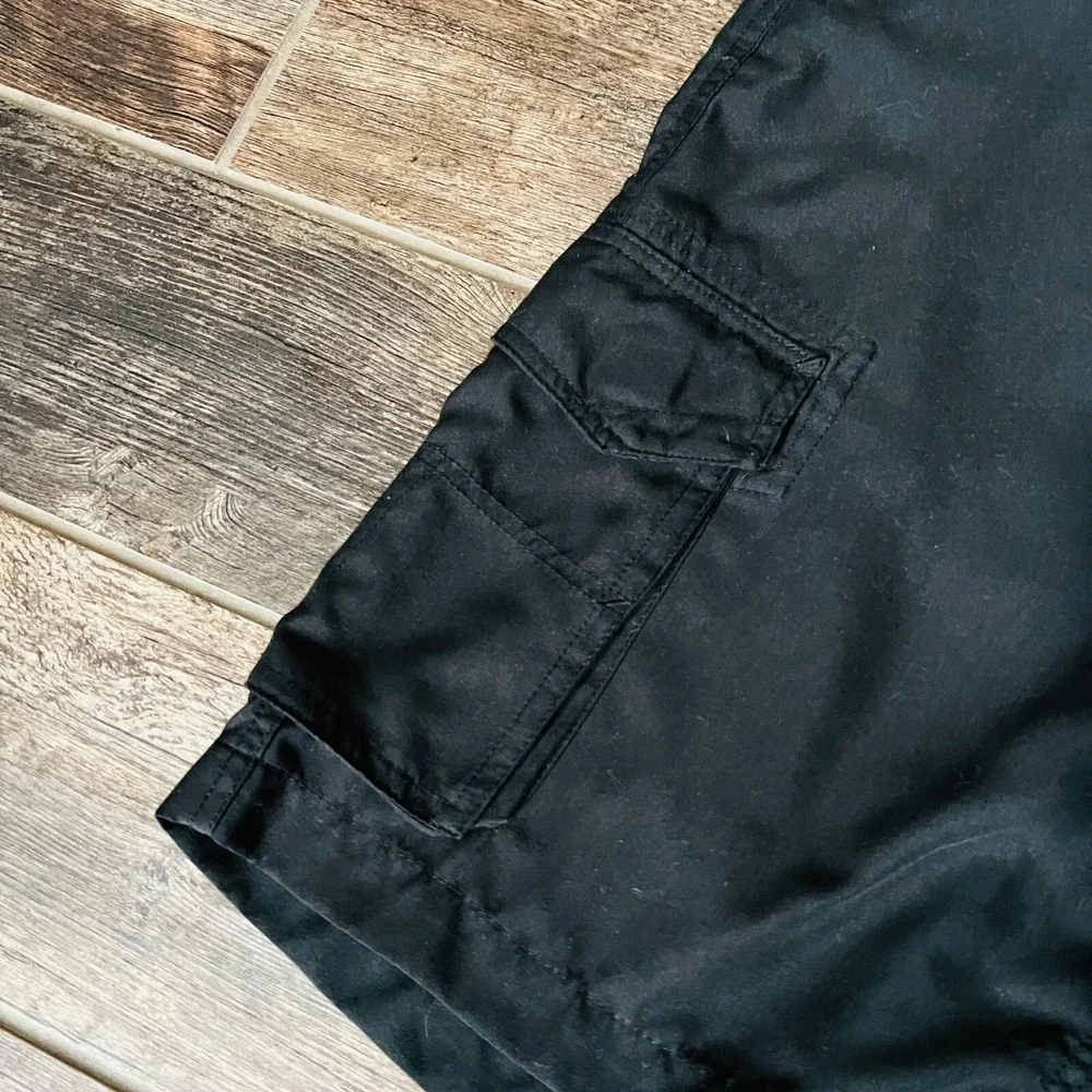 Tony Hawk Size 24 black Cargo Casual Shorts Outdoor Lightweight